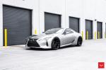 Lexus LC500 Liquid Platinum on Vossen Wheels (HF-3) 2019 года